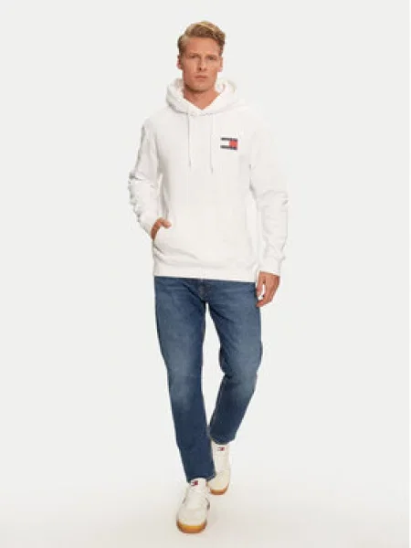 Tommy Hilfiger mikina s kapucí modrá