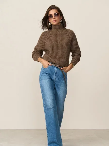 Вовняний Светр TrikoBakh коричневий