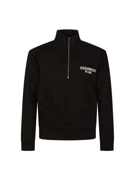 Bluza Dsquared2 z nadrukiem czarna