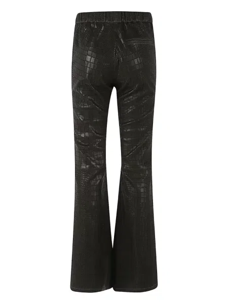 Pantaloni Enes din piele negru