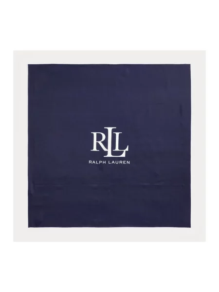 Szal Ralph Lauren niebieska