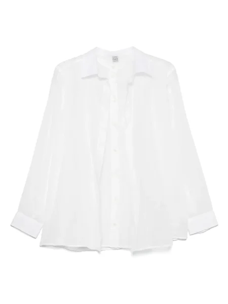 Kołnierzykowy koszula Toteme biała