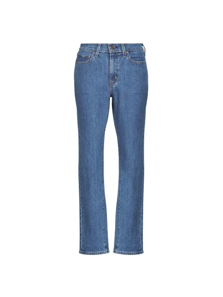 Blugi drepți Levi's® cu talie înaltă albastru