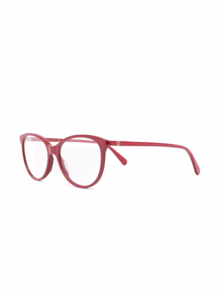 Ochelari de soare Gucci Eyewear cu autograf roșu