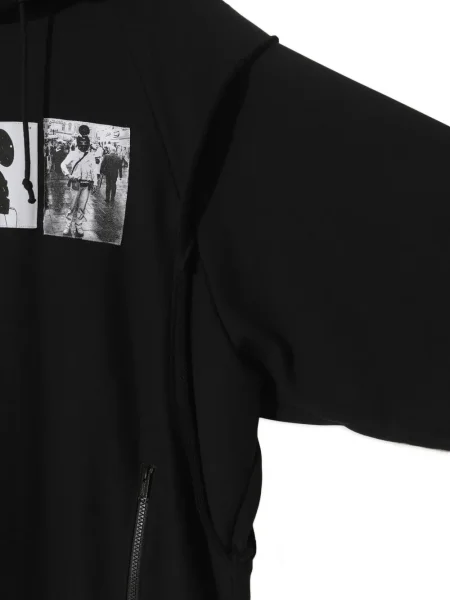 Hanorac cu glugă Undercover cu imagine negru