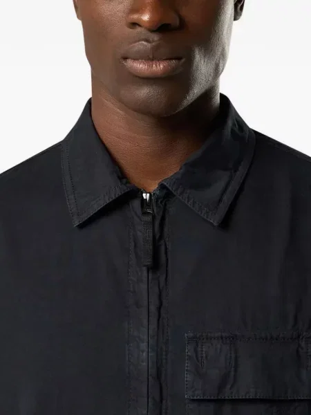 Cămașă Stone Island cu strasuri negru