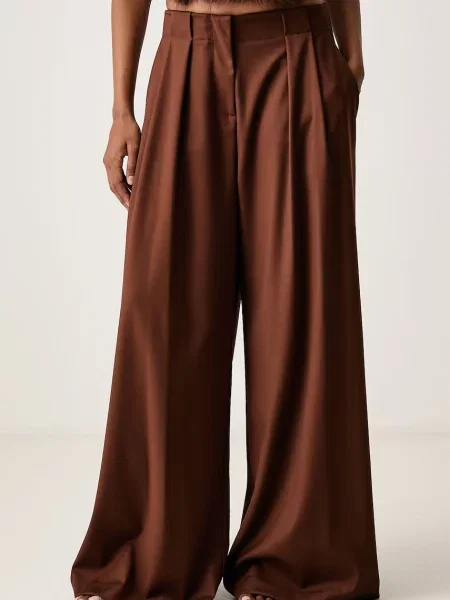 ERMANNO Firenze pantaloni pentru femei maro