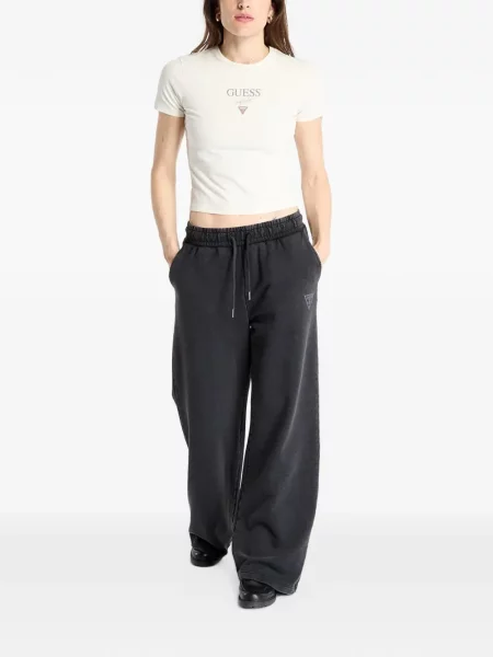 Tricou Guess cu imagine alb