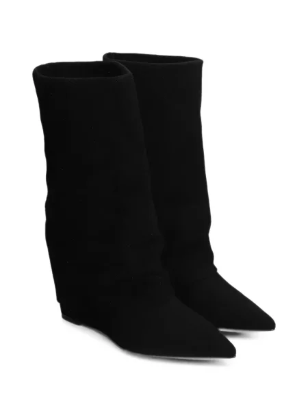 Botine The Seller cu pană negru
