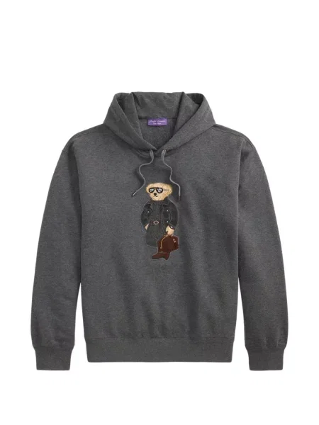 Tricou polo Ralph Lauren Purple Label gri
