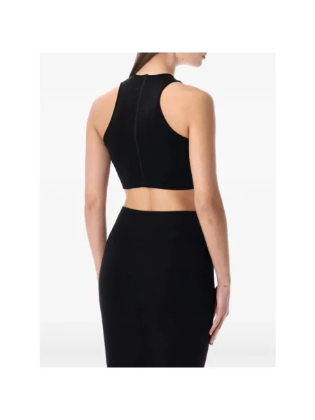 Krótki top Rick Owens czarny