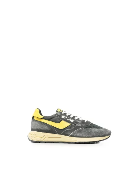 Sneakersy Autry skórzane szare