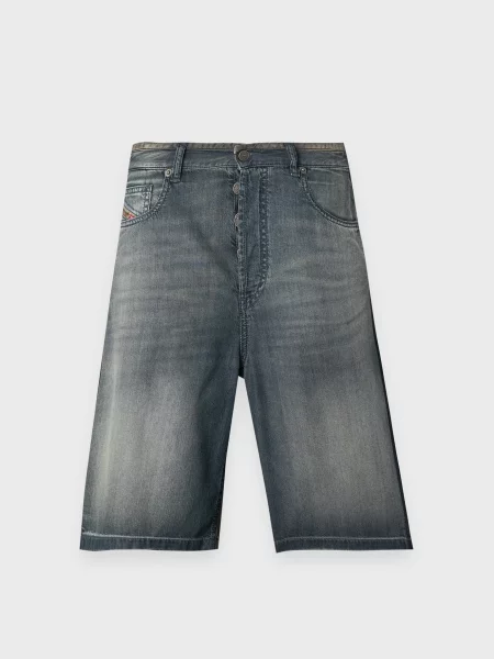 Короткі джинсові шорти Diesel сині