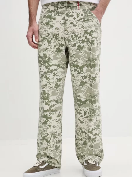 Vans pantaloni bărbați din Premium LX Chore Canvas verde