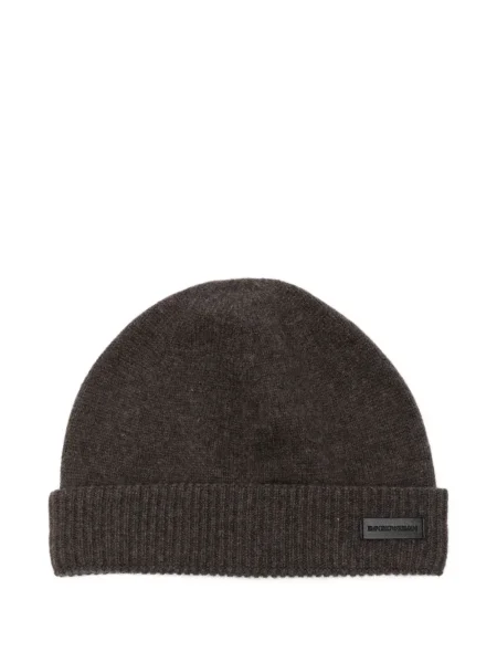 Căciulă Emporio Armani din cașmir maro