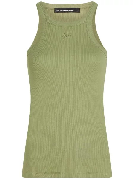 Top Karl Lagerfeld verde