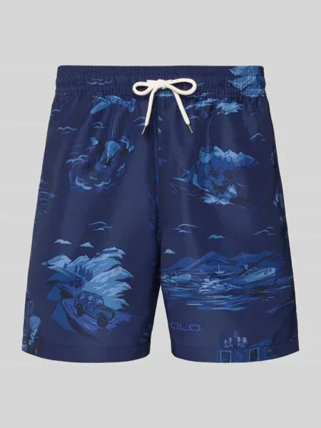 Kąpielówki Polo Ralph Lauren Underwear granatowe