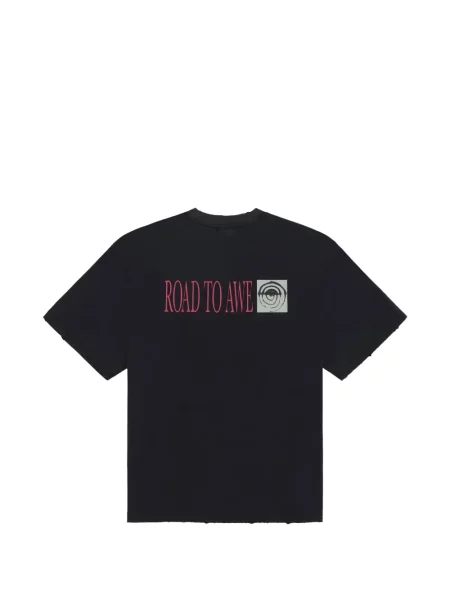 Tricou Rta cu imagine negru