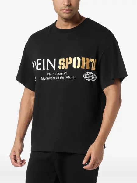 Tricou Plein Sport cu imagine negru