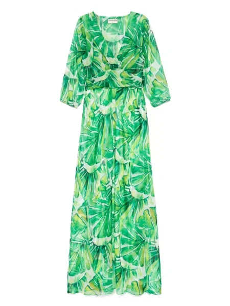 Rochie maxi Chiara Boni La Petite Robe de costum verde