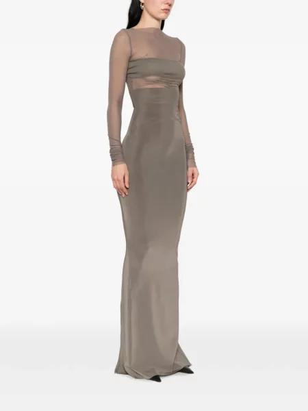 Spódnica maxi Rick Owens szara
