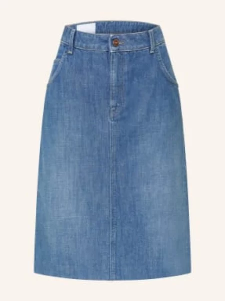 Dondup Spódnica Dżinsowa blau niebieska