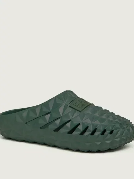 Mules încălțăminte verde