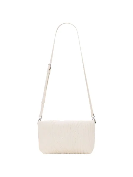 Geanta crossbody Desigual alb