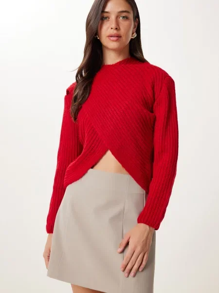 Happiness İstanbul Pulover roșu