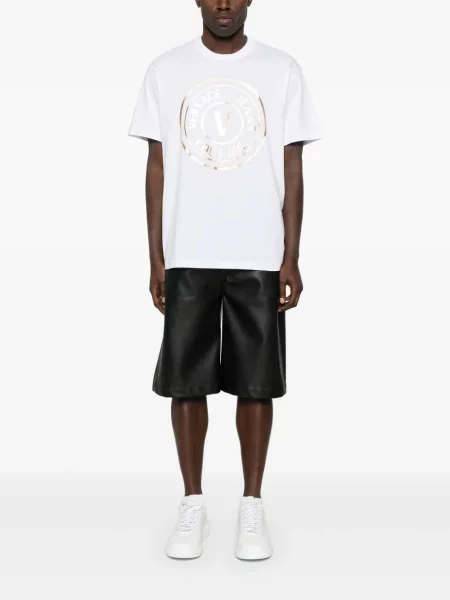 Tricou Versace Jeans Couture alb