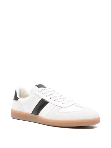 Bőr sneaker Tom Ford fehér