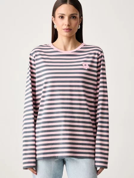 Marimekko tričko s dlouhým rukávem růžové