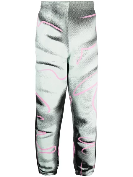 Pantaloni Moschino cu imagine alergare
