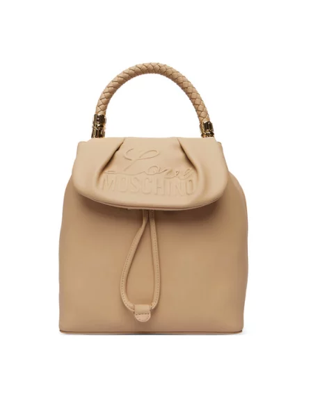 Рюкзак Love Moschino бежевый
