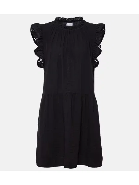 Zamatové šaty Velvet čierna