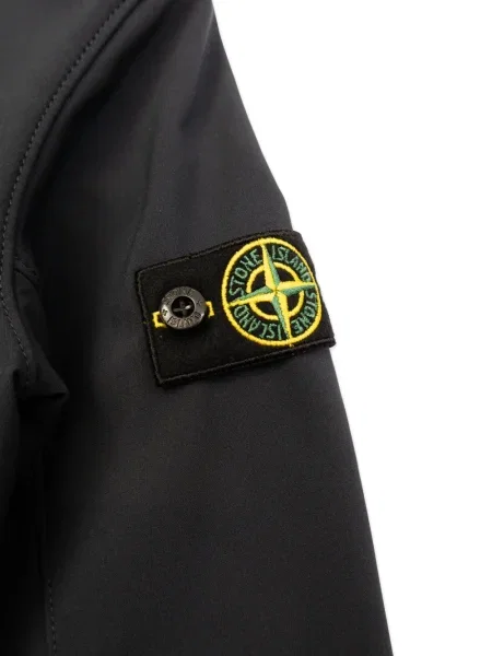 Kurtka dziecięca Stone Island niebieska