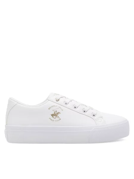 Sneakersy Beverly Hills Polo Club białe