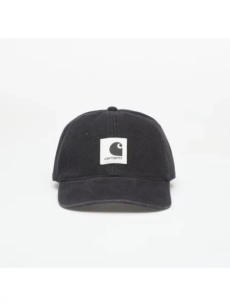 Plátěná kšiltovka Carhartt Wip s kamínky bílá