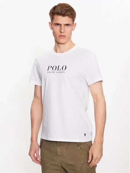 Polo Ralph Lauren t-shirt piżamowy biały