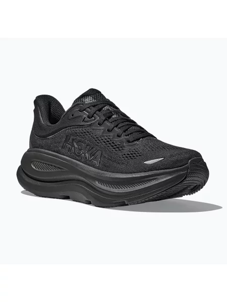 Кросівки для бігу HOKA Bondi 9 Wide black/black чорні