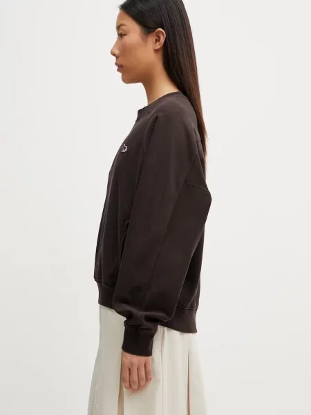 Maison Kitsuné Baby Fox μπλούζα oversize Γυναικεία καφέ