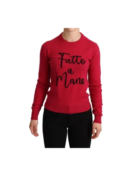 Sweter Dolce And Gabbana różowy