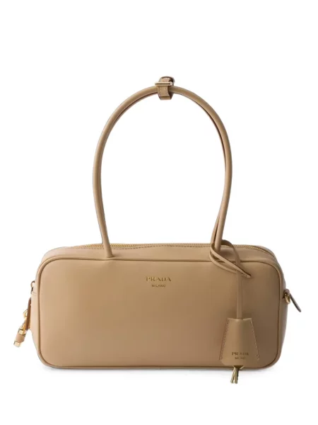 Top Prada din piele
