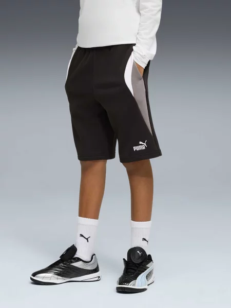 Дитячі Повсякденні шорти PUMA Ess Block Shorts комбінований верх чорний