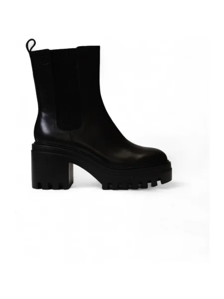 Botine chelsea Calvin Klein Jeans chunky negru