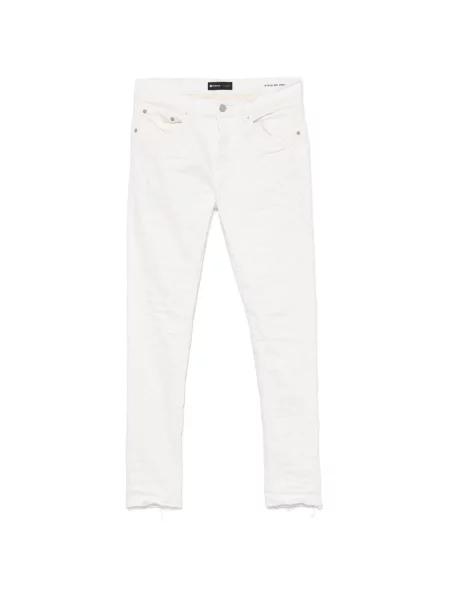 Jeansy Purple Brand białe