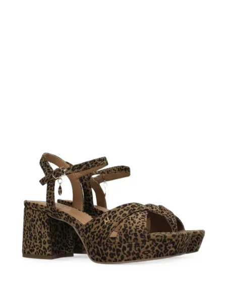 Sandale Mexx cu platformă cu imagine cu model leopard maro