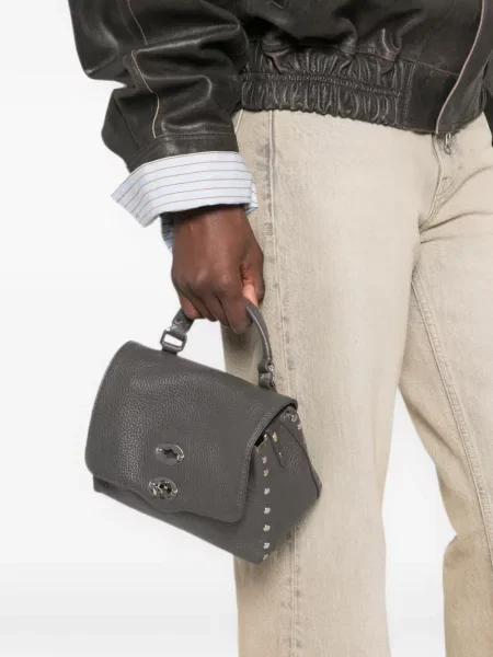 Geantă shopper Zanellato gri