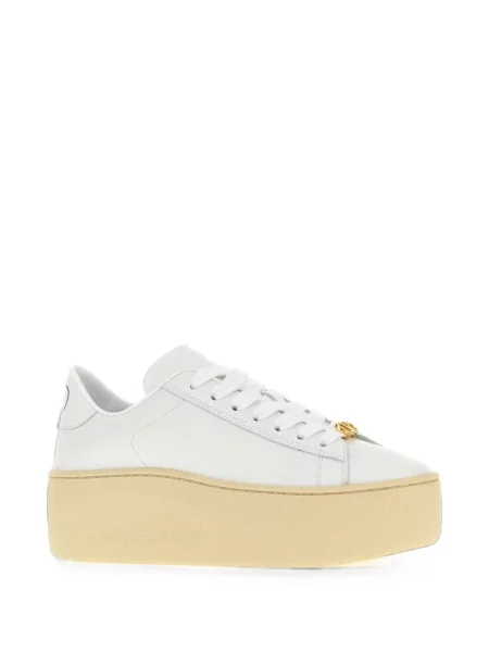 Sneakerși Valentino Garavani cu platformă alb