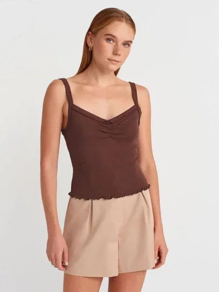 Dilvin Top rjava